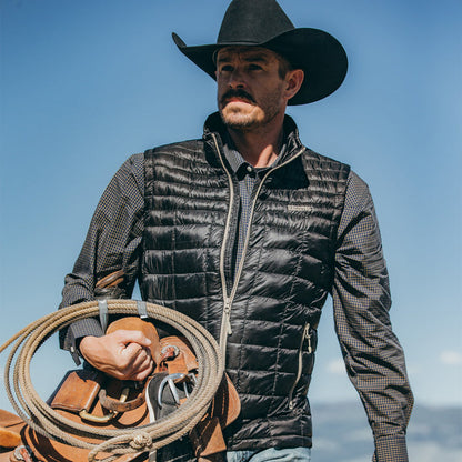 Cold Bloq Vest- Black - RESISTOL Cowboy Hats