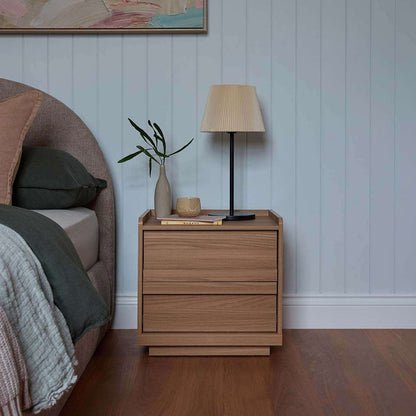 Copenhagen Bedside Table - Almond
