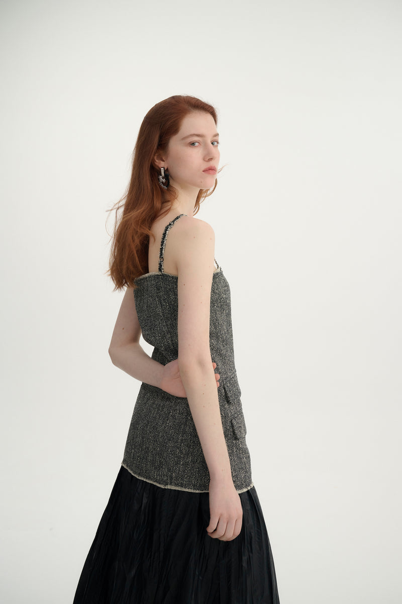 Cotton-linen top