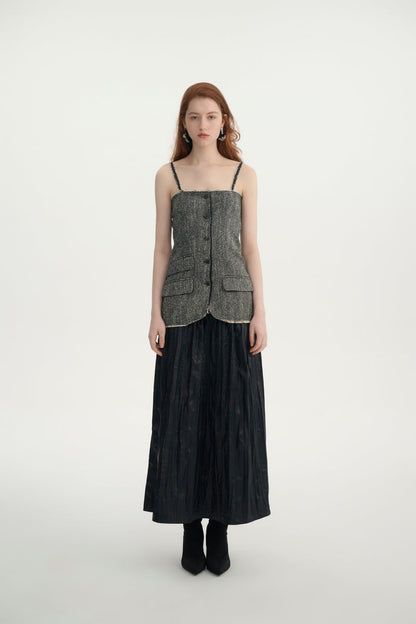 Cotton-linen top