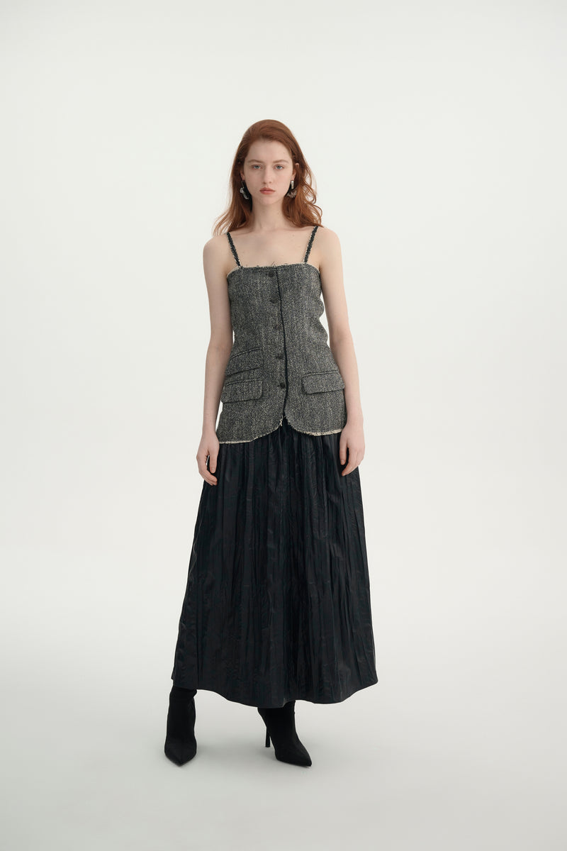 Cotton-linen top