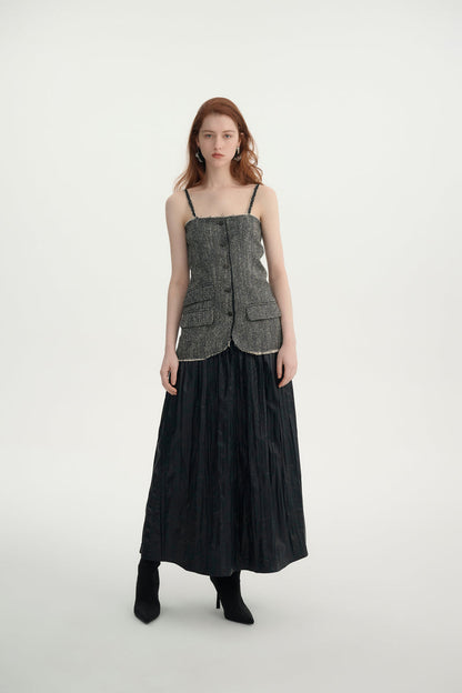 Cotton-linen top