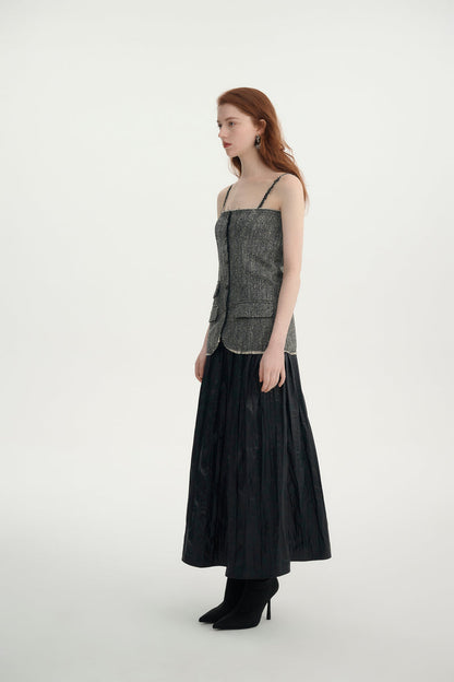 Cotton-linen top
