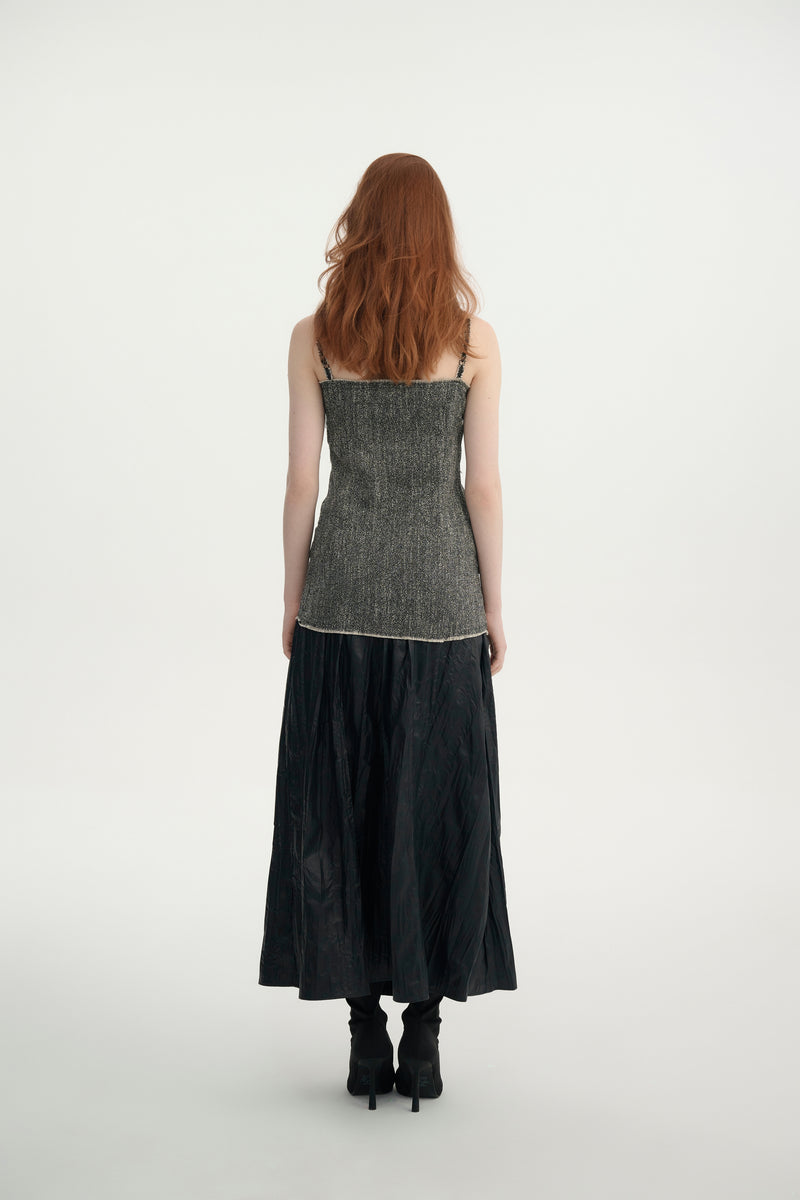 Cotton-linen top