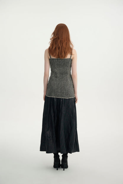 Cotton-linen top