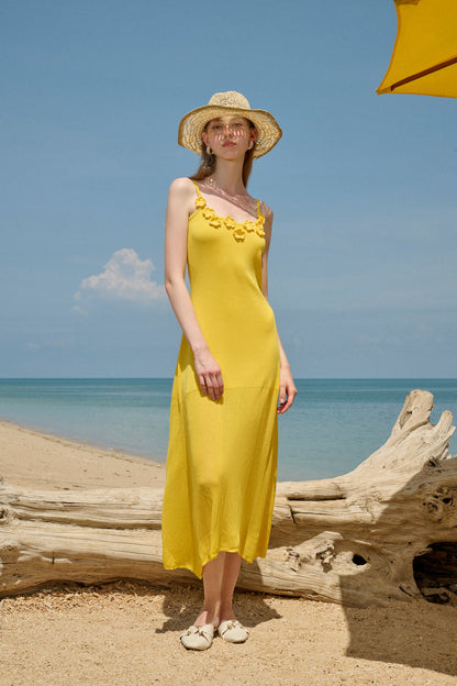 Crochet bloom dress