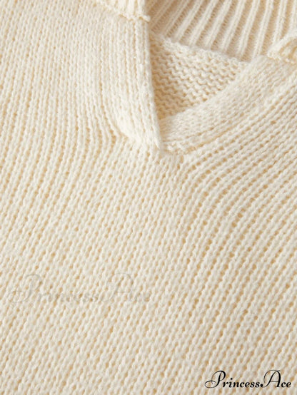 Cropped Flare Graceful Cuffs Mesh Blouse Sweaters