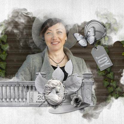 Collect the entire series of Curated Colors by Lucky Girl Creative digital art! Access your digital art in easy-to-use coordinated color palettes. Add these gray embellishments, textured and wood papers, alpha set, and everyday wire word art to all your digital scrapbooking pages and mix-and-match them on various projects throughout the year! Embellishments include angel wings, parrot, bird, Keeshond, dog, Pitbull, poodle, horse, butterfly, kitty cat, shark, car, automobile, backpack, balloons, and more.