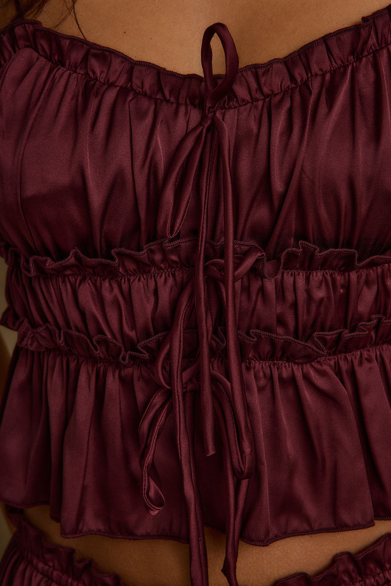 Lifestyle shot of the piece styled for day-to-night versatility.
