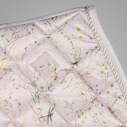 Dapplebay Dragonfly Meadow Jump Saddle Pad-Light Pink