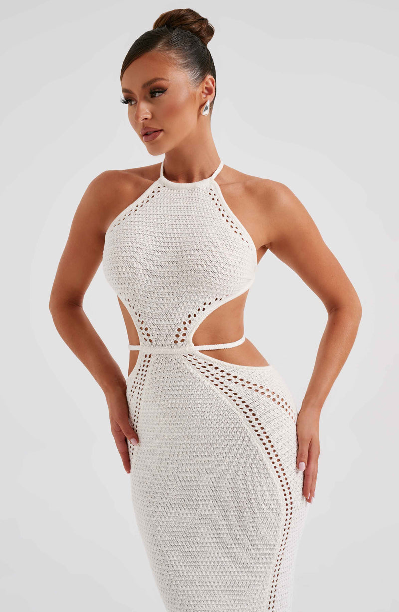 Delia Maxi Dress - White Dress Babyboo Fashion Premium Exclusive Design