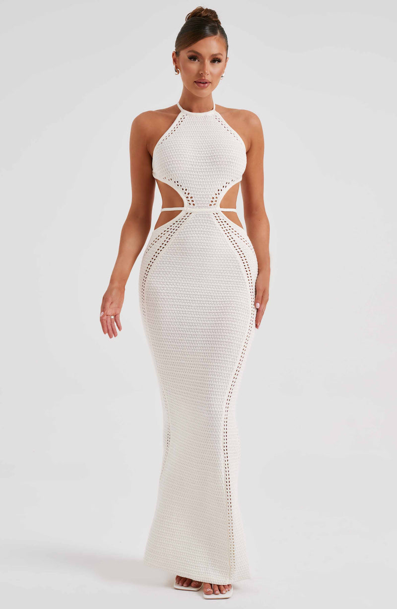 Delia Maxi Dress - White Dress Babyboo Fashion Premium Exclusive Design