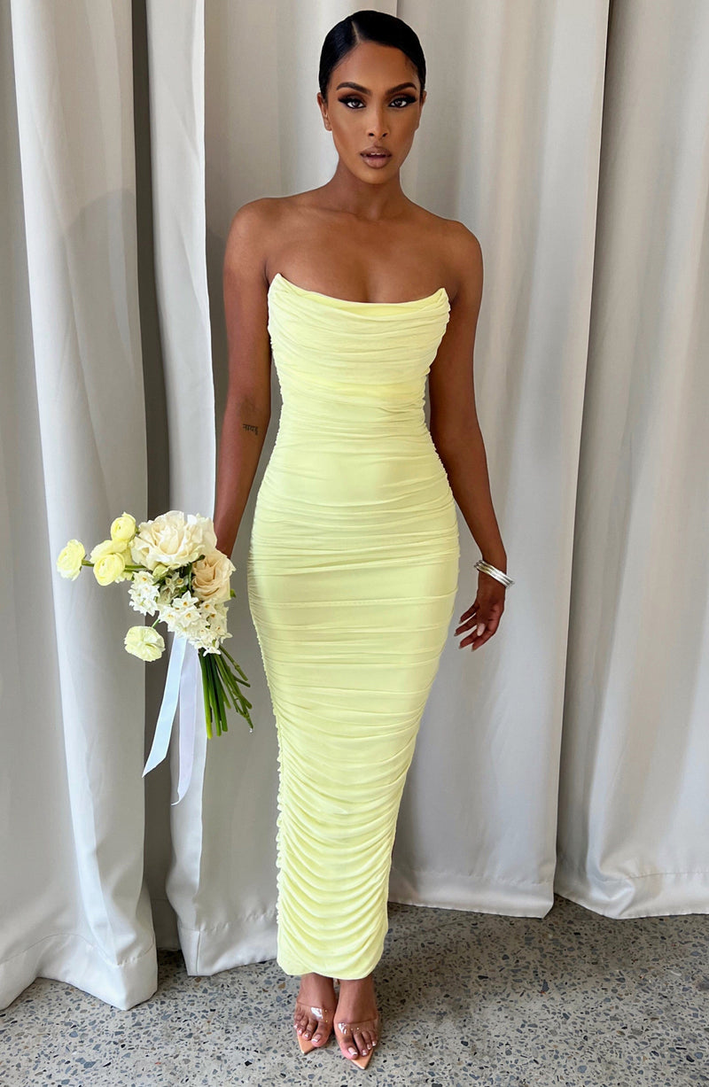 Demi Maxi Dress - Lime Babyboo Fashion Premium Exclusive Design