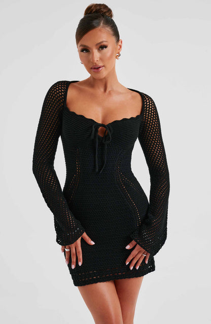 Dezi Mini Dress - Black Dress Babyboo Fashion Premium Exclusive Design