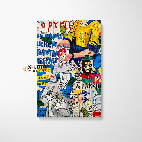 Diary About Pop Art Canvas