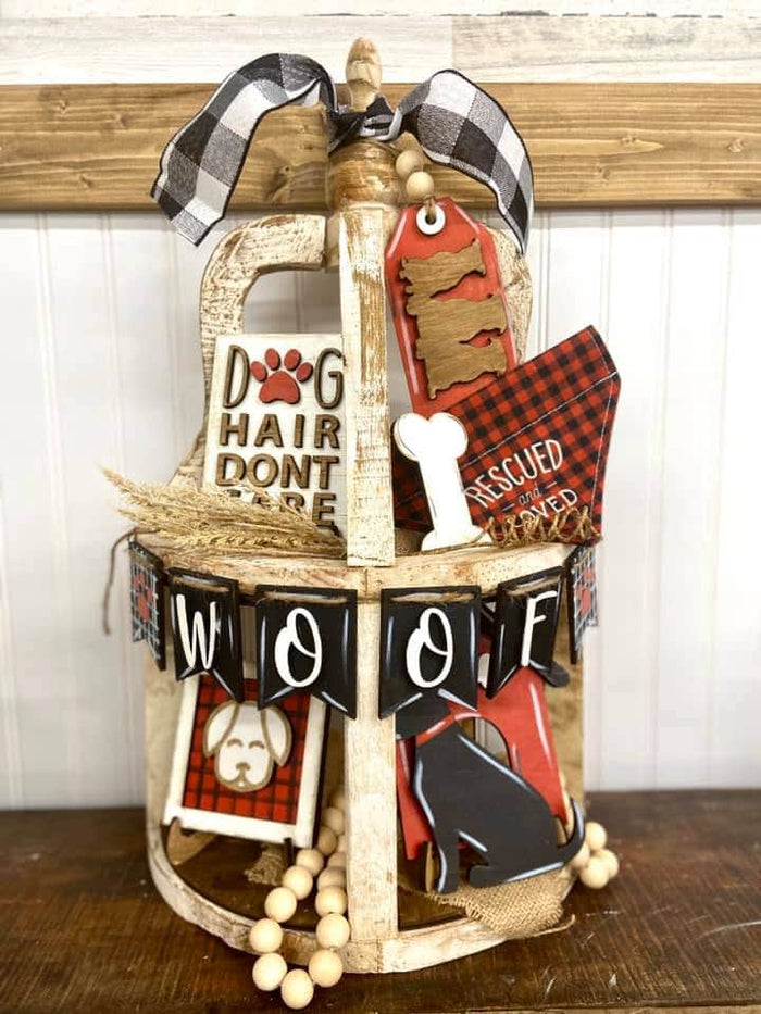 Dog Tiered Tray Set- wholesale