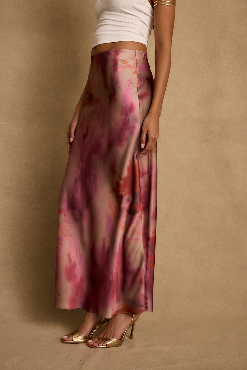 Dolce Berry Maxi Skirt