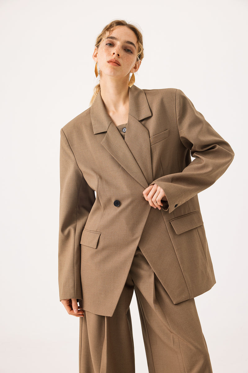 Double breasted blazer