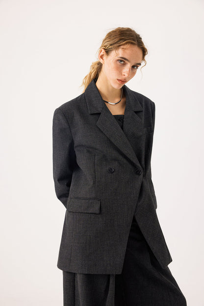 Double breasted blazer