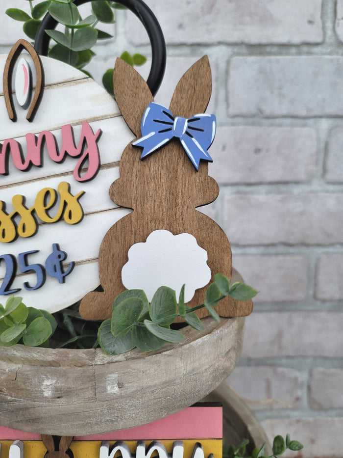 Easter Hop Tiered Tray Set- wholesale