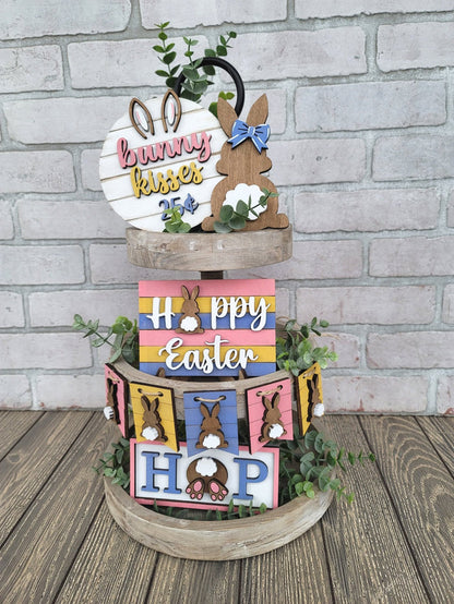 Easter Hop Tiered Tray Set- wholesale