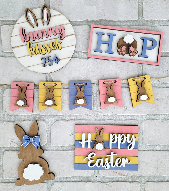 Easter Hop Tiered Tray Set- wholesale