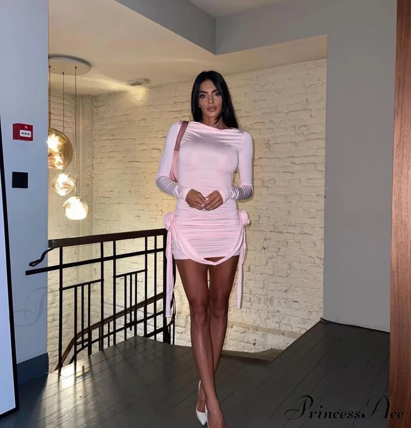 Ebony Elegant Mini Dress