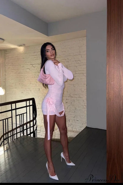 Ebony Elegant Mini Dress