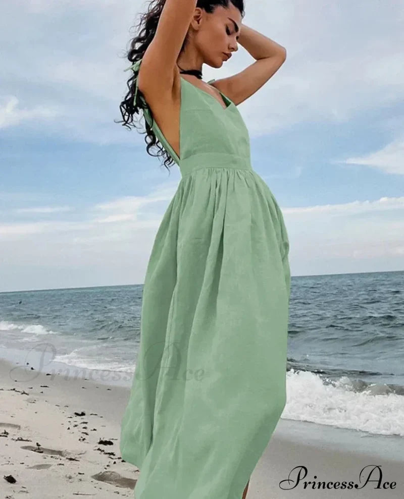 Elba Elegant Midi Dress