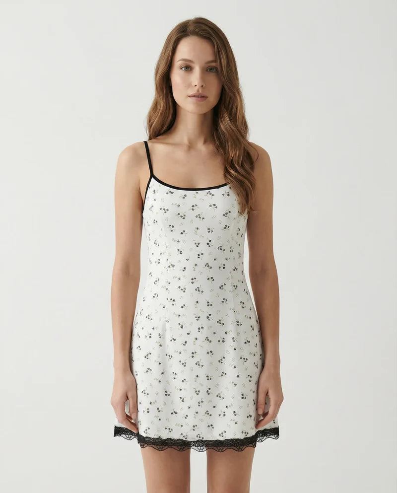 Elena Lace Mini Dress