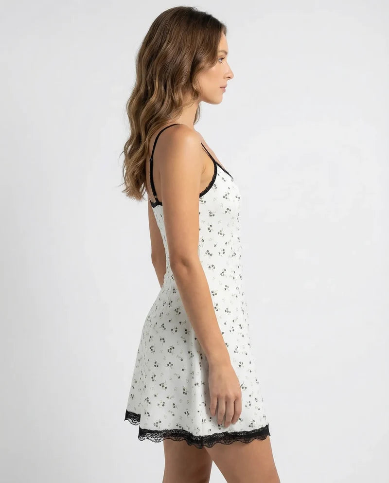 Elena Lace Mini Dress