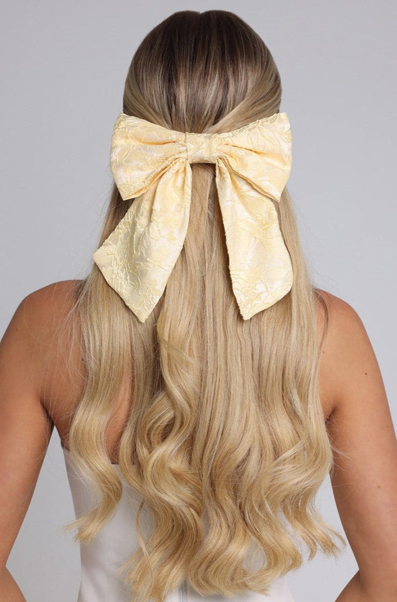 Elsa Bow - Buttercup Accessories ONE SIZE Babyboo Fashion Premium Exclusive Design