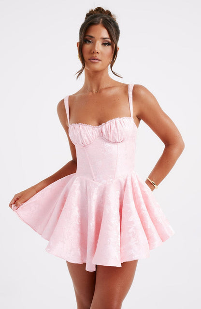 Emelie Playsuit - Blush Playsuit Babyboo Fashion Premium Exclusive Design