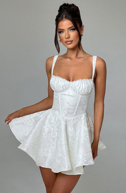 Emelie Playsuit - Ivory Playsuit XS Babyboo Fashion Premium Exclusive Design