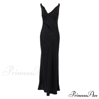 Enela Satin Stylish Maxi Dress