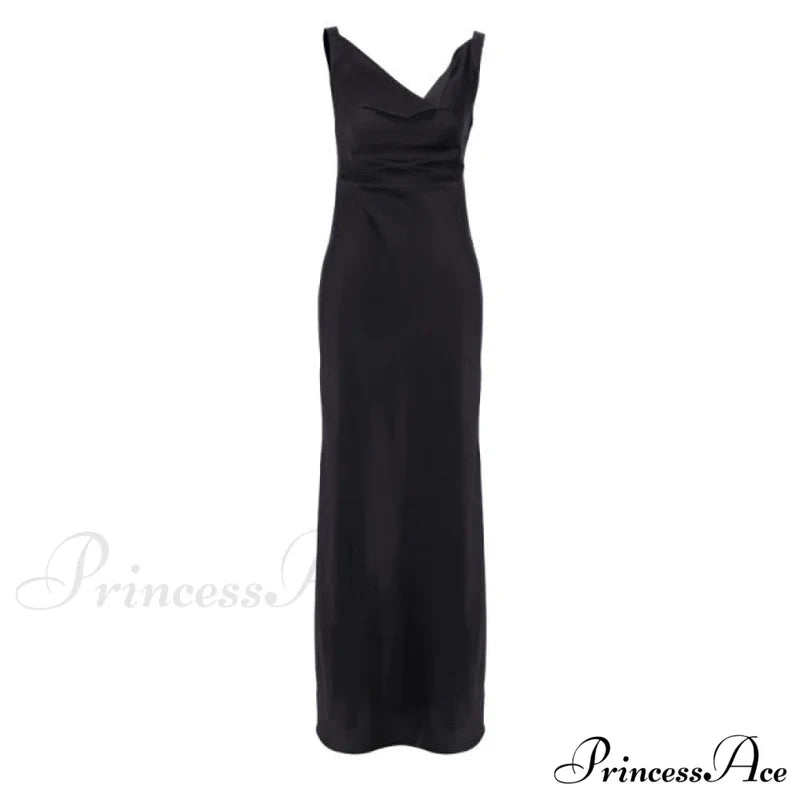 Enela Satin Stylish Maxi Dress