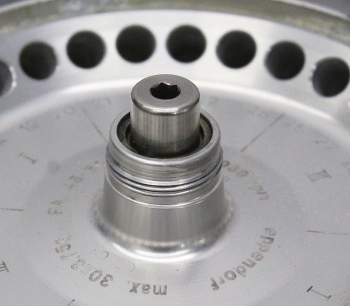Eppendorf FA 45-30-11 Fixed Angle Rotor Close Up