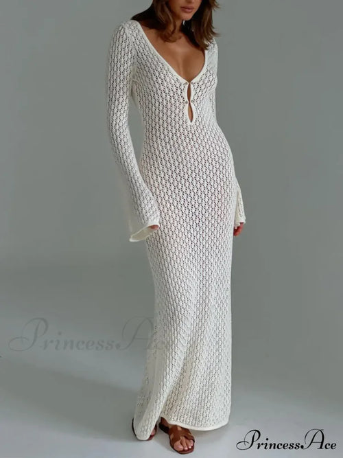 Erica Elegant Knitted Dress