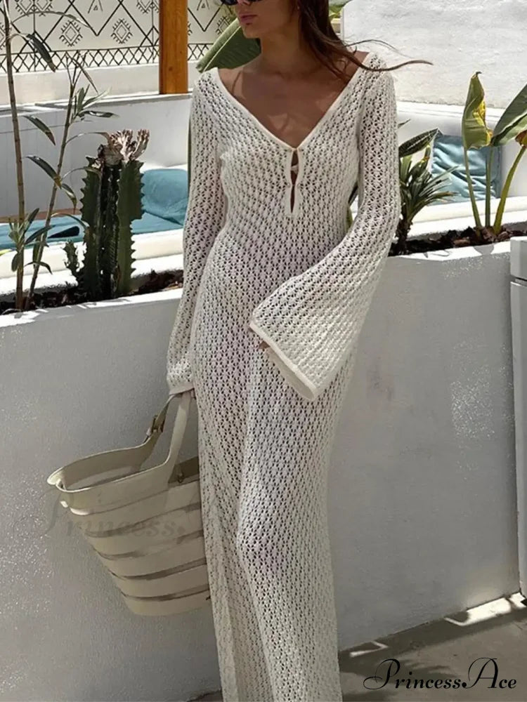 Erica Elegant Knitted Dress