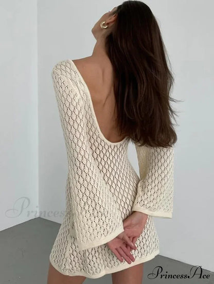 Erica Elegant Knitted Dress