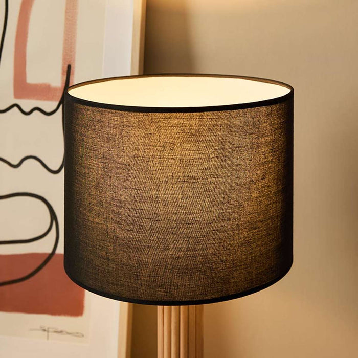 Eve Black Marble Base Table Lamp