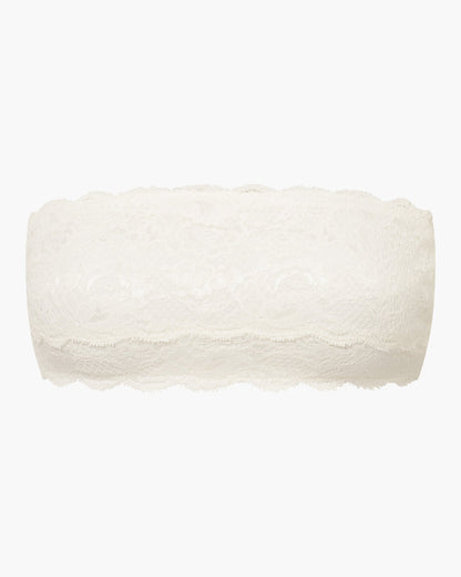 White Bralette - Never Say Never Flirtie Bandeau Bra