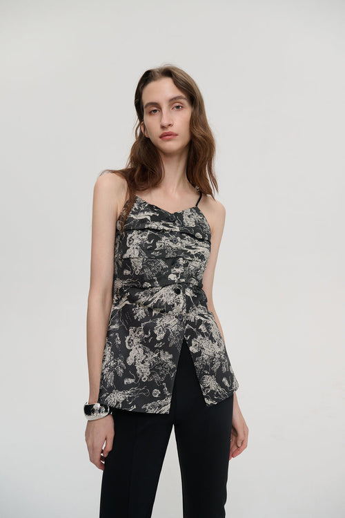 Floral tank top