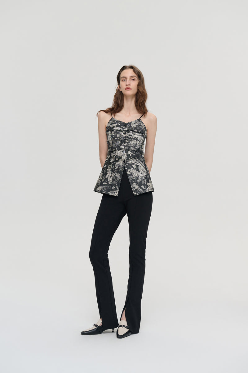 Floral tank top