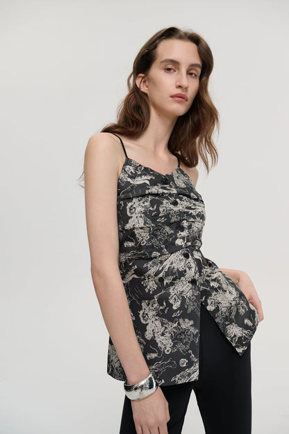 Floral tank top