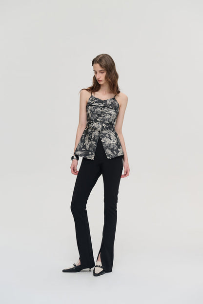 Floral tank top