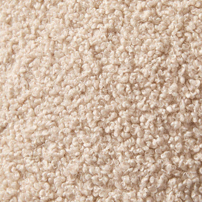 Frankie Sherpa Cushion 50cm - Cream