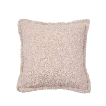 Frankie Sherpa Cushion 50cm - Cream