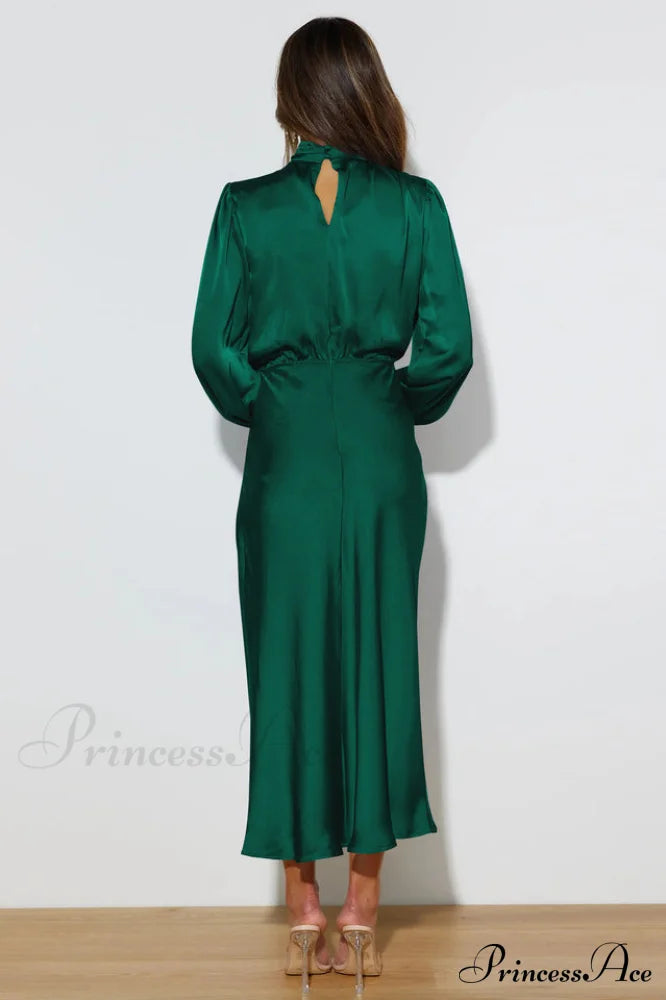 From The Source Charming High Neck Bridal Dress