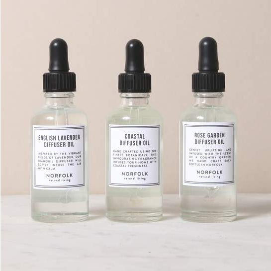 Essential Oil Diffuser Blend | Gemstone Diffuser Oil | Rose Garden Diffuser Scent | Coastal Diffuser Scent | English Lavender Diffuser Scent | Golden Rule Gallery | Norfolk Natural Living | Excelsior, MN | Calming Essential Oil Blend